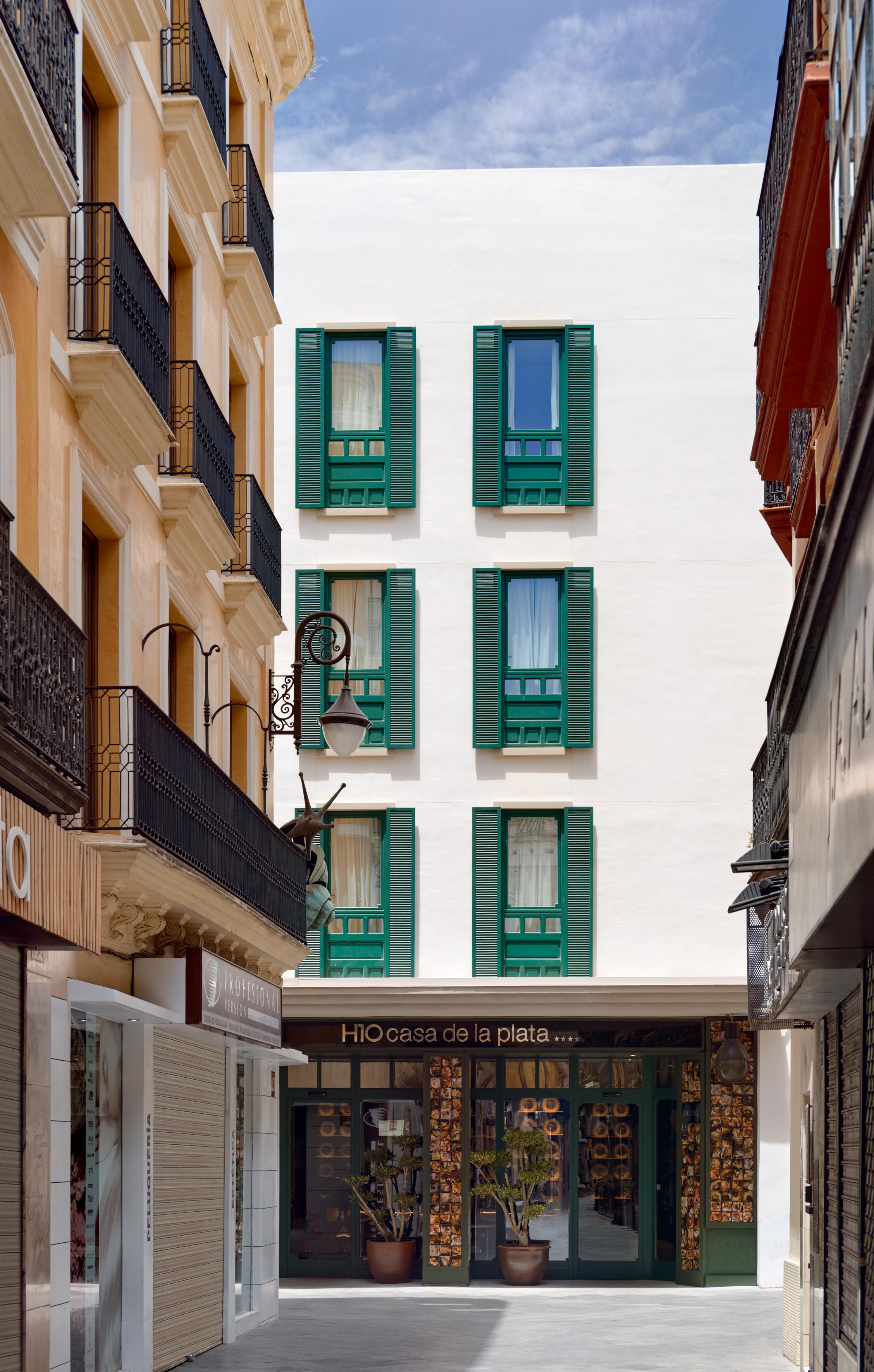Hotel H10 Casa De La Plata Sevilla Exteriér fotografie